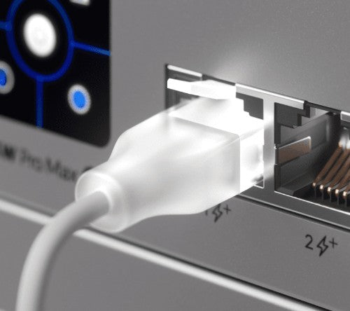 Ubiquiti UACC-Cable-Patch-EL-2M-W networking cable Translucent, White 78.7" (2 m) Cat6