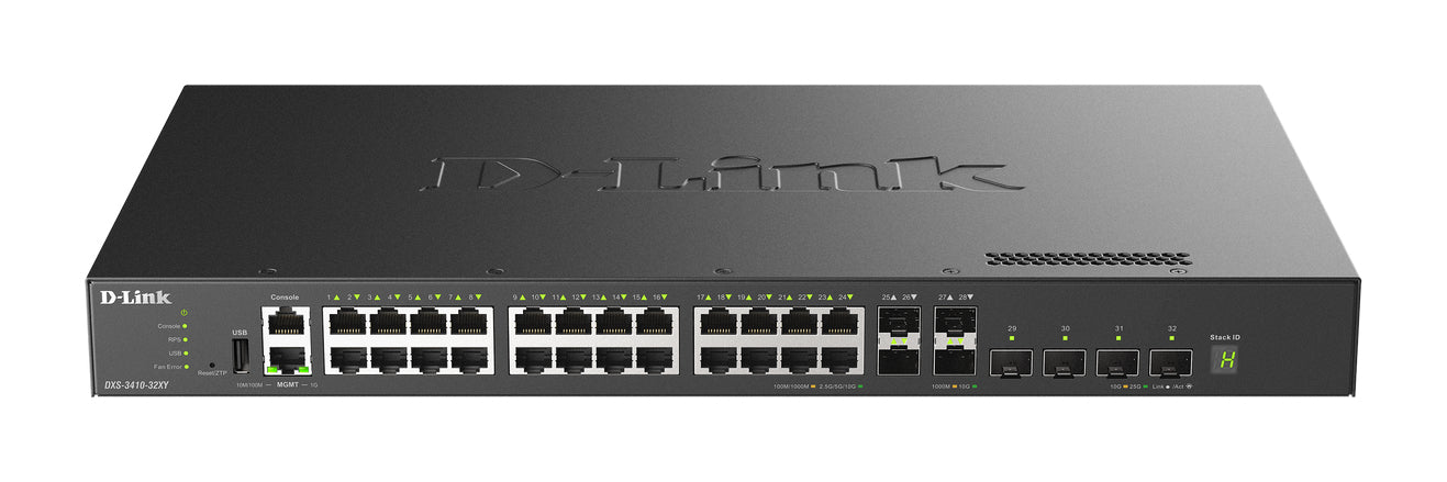 D-Link Layer 3 Stackable 10 Gigabit Managed Switches