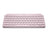 Logitech 920-010474 keyboard Universal RF Wireless + Bluetooth QWERTY English Rose