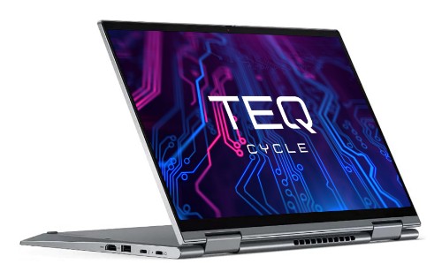 Teqcycle Lenovo ThinkPad X1 Yoga G6 Intel® Core™ i7 i7-1185G7 Hybrid (2-in-1) 35.6 cm (14") Touchscreen Full HD 16 GB LPDDR4x-SDRAM 256 GB SSD Wi-Fi 6 (802.11ax) Windows 11 Pro Nordic Grey