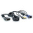 HPE 1x4 KVM Console 6ft USB Cable KVM cable Black 1.82 m