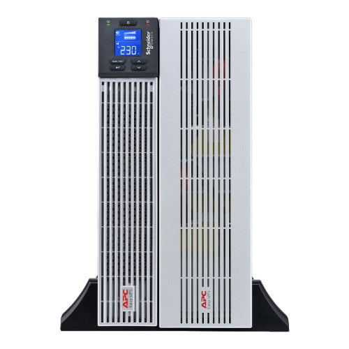 APC Easy UPS On-Line, 6kVA/6kW, Lithium-ion, Rack/Tower 5U, 230V, 1 Hard wire (1P+N+E) outlet, Intelligent Card Slot, Extended runtime, W/ rail kit