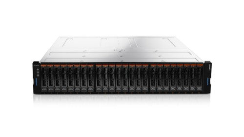 Lenovo Storage V3700 V2 disk array Rack (2U) Black, Silver