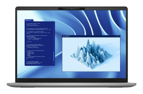 DELL Latitude 7455 Copilot+ PC Snapdragon X1P-64-100 Laptop 14" Touchscreen Quad HD+ 16 GB LPDDR5x-SDRAM 512 GB SSD Wi-Fi 7 (802.11be) Windows 11 Pro Gray