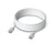 Ubiquiti UACC-Cable-Patch-EL-12M-W networking cable Translucent, White 472.4" (12 m) Cat6