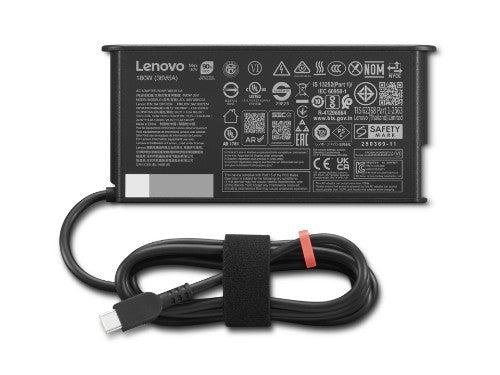 Lenovo 4X21U28835 power adapter/inverter Indoor 180 W Black