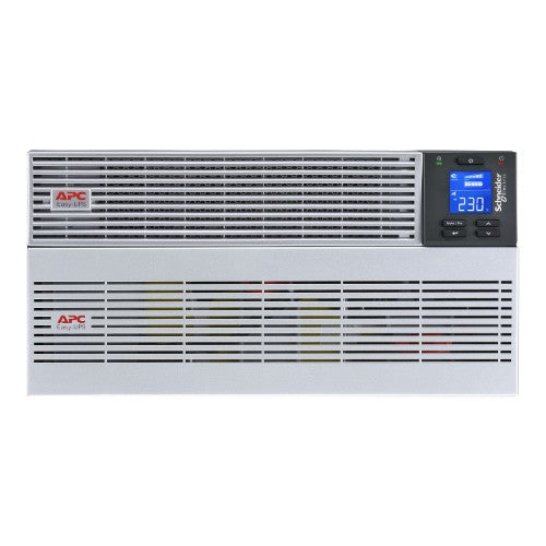 APC Easy UPS On-Line, 6kVA/6kW, Lithium-ion, Rack/Tower 5U, 230V, 1 Hard wire (1P+N+E) outlet, Intelligent Card Slot, Extended runtime, W/ rail kit
