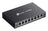 TP-Link Omada ES208G network switch Managed L2 Gigabit Ethernet (10/100/1000) Black