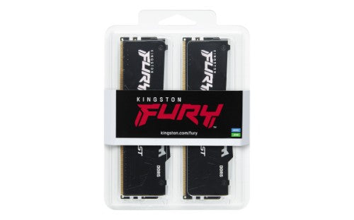 Kingston Technology FURY Beast 64GB 5600MT/s DDR5 CL36 DIMM (Kit of 2) RGB EXPO