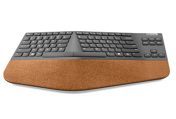 Lenovo Go Wireless Split keyboard Office RF Wireless Danish Grey