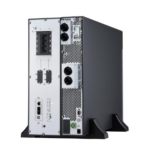 APC Easy UPS On-Line, 6kVA/6kW, Lithium-ion, Rack/Tower 5U, 230V, 1 Hard wire (1P+N+E) outlet, Intelligent Card Slot, Extended runtime, W/ rail kit