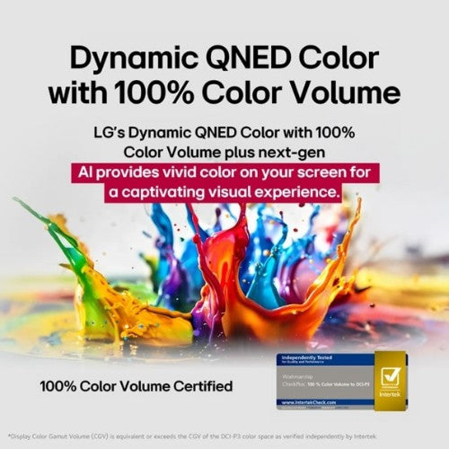 LG QNED evo AI 86QNED85AUA TV 86" 4K Ultra HD Smart TV Wi-Fi Black