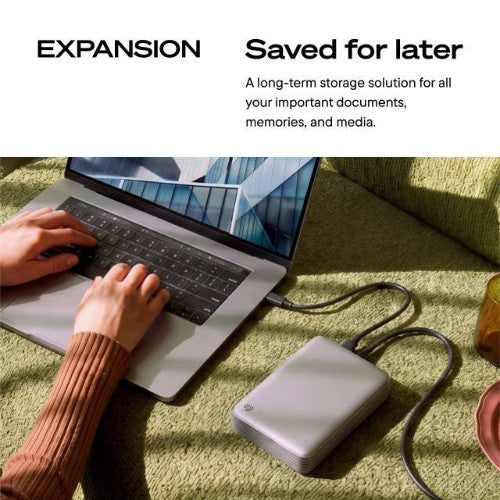 Seagate Expansion STNP8000400 external hard drive 8 TB 3.5" USB Type-C Grey