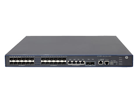 HPE 5500-24G-SFP HI Switch w/2 Interface Slots Managed L3 Gigabit Ethernet (10/100/1000) 1U Grey