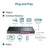 TP-Link TL-SG1218MP network switch Unmanaged Gigabit Ethernet (10/100/1000) Power over Ethernet (PoE) 1U Black