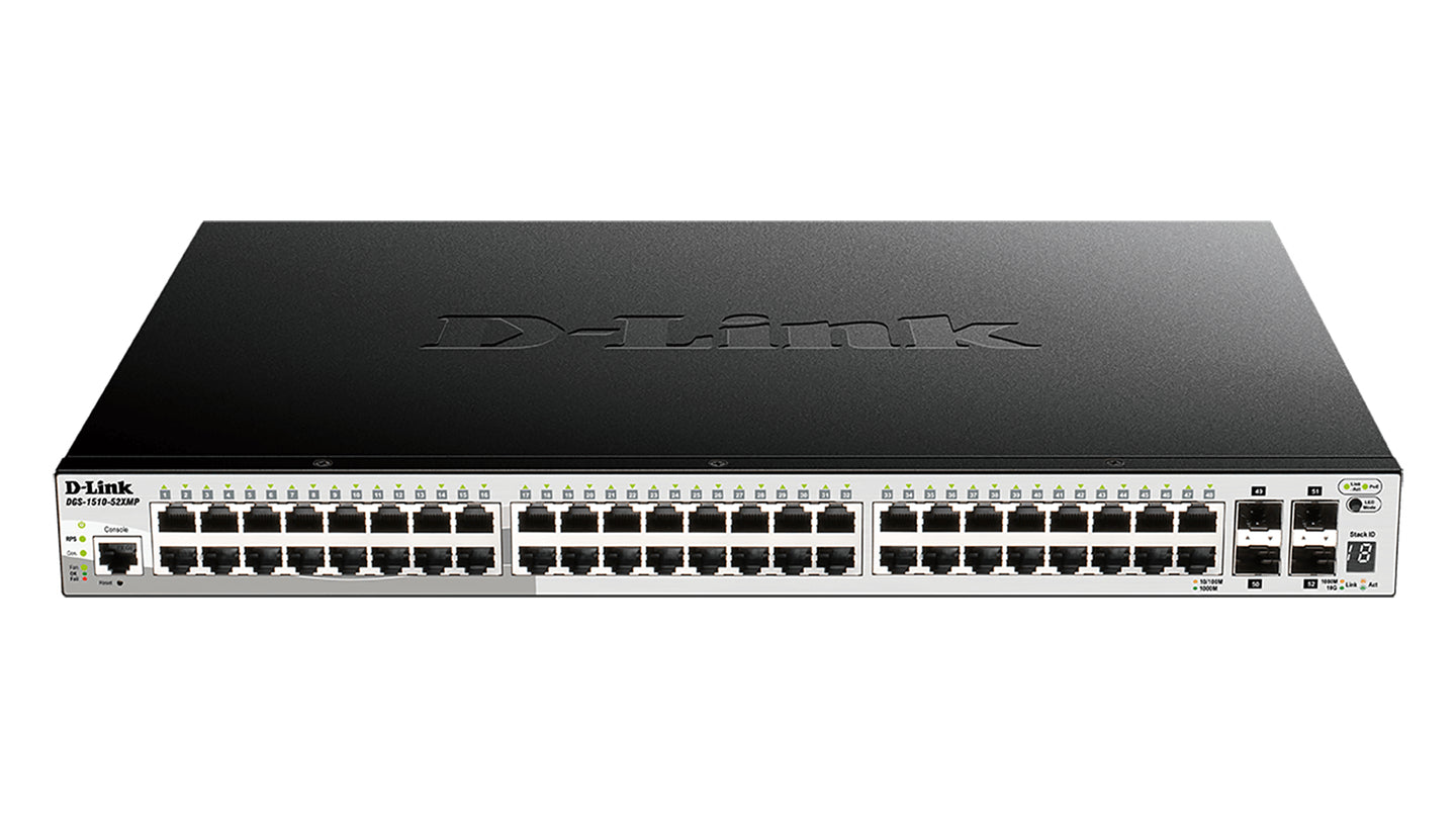 D-Link DGS-1510-20/E network switch Managed L2/L3 Gigabit Ethernet (10/100/1000) 1U Grey
