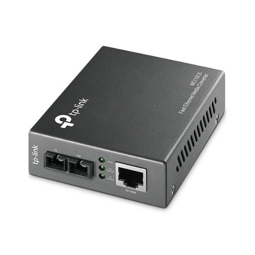 TP-Link Omada MC110CS network media converter 100 Mbit/s 1310 nm Single-mode Black