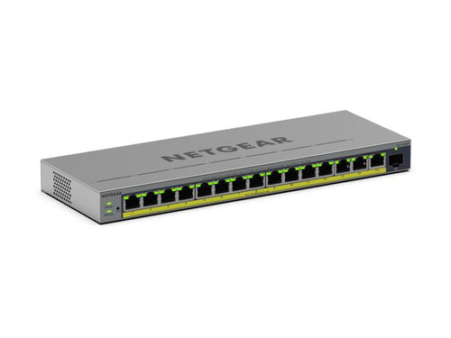 NETGEAR GS116EPP Managed L2/L3 Gigabit Ethernet (10/100/1000) Power over Ethernet (PoE) Grey