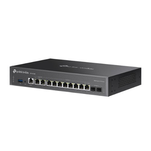 TP-Link Omada ER7412-M2 wired router 2.5 Gigabit Ethernet, Gigabit Ethernet Black