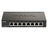 D-Link DGS-1100-08PV2/B network switch Managed L2/L3 Gigabit Ethernet (10/100/1000) Power over Ethernet (PoE) Black