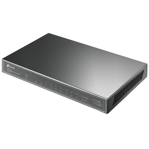 TP-Link TL-SG1210P network switch Unmanaged Gigabit Ethernet (10/100/1000) Power over Ethernet (PoE) Gray