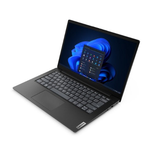 Lenovo V14 G4 AMN AMD Ryzen™ 5 7520U Laptop 35.6 cm (14") Full HD 8 GB LPDDR5-SDRAM 256 GB SSD Wi-Fi 6 (802.11ax) Windows 11 Pro Black French