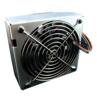 HPE 301017-001 computer cooling system Computer case Fan 12 cm Black, Metallic