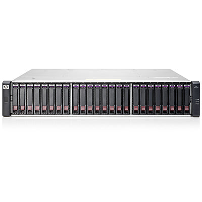 HPE MSA 2040 SAS Dual Controller SFF disk array 0 TB Rack (2U)
