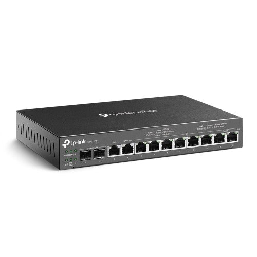 TP-Link Omada ER7212PC wired router Gigabit Ethernet Black