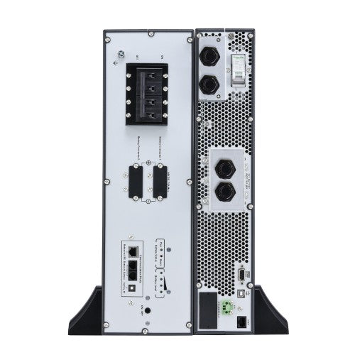 APC Easy UPS On-Line, 6kVA/6kW, Lithium-ion, Rack/Tower 5U, 230V, 1 Hard wire (1P+N+E) outlet, Intelligent Card Slot, Extended runtime, W/ rail kit