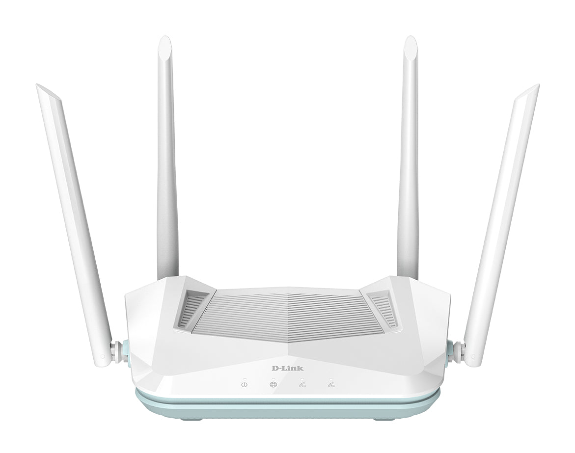 D-Link EAGLE PRO AI AX1500 Smart Router wireless router Gigabit Ethernet Dual-band (2.4 GHz / 5 GHz) White