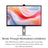 ALOGIC Clarity Pro computer monitor 27" 3840 x 2160 pixels 4K Ultra HD LCD Black, Silver