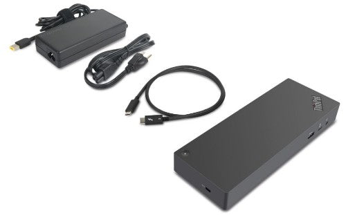 Lenovo 40AN0135IT laptop dock/port replicator Wired Thunderbolt 2 Black, Red