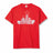 Mikrotik T-shirt Building/Tower Design - Red (Size M)