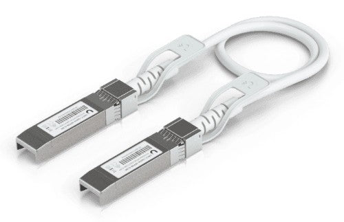 Ubiquiti UACC-Uplink-SFP28-0.3M InfiniBand/fibre optic cable 11.8" (0.3 m) White