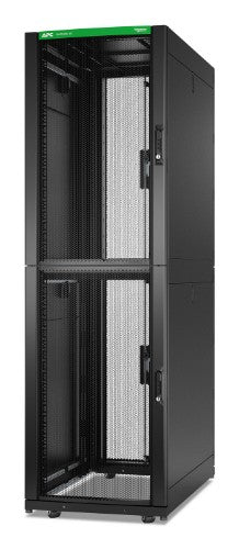 APC NetShelter SX, Server Rack Enclosure, Colocation, 2 x 20U, 600W x 1070D mm, with Sides, Black
