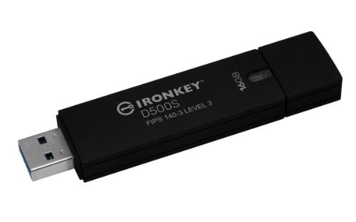 Kingston Technology IronKey 16GB D500S FIPS 140-3 Lvl 3 AES-256