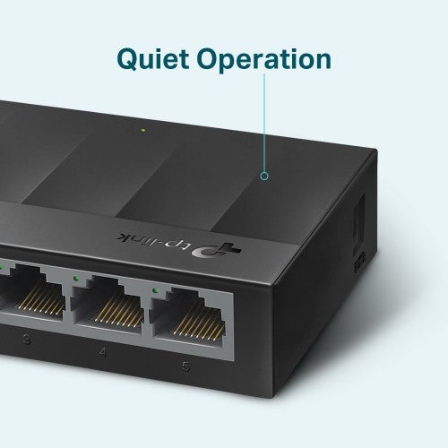 TP-Link LS1005G network switch Unmanaged Gigabit Ethernet (10/100/1000) Black