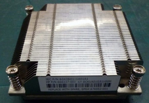 HPE 676952-001 computer cooling system Processor Heatsink/Radiator