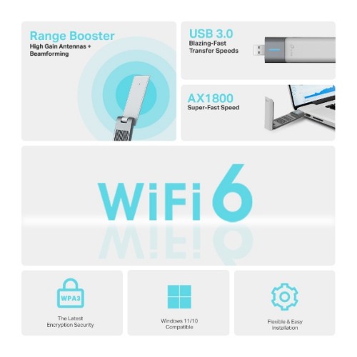 TP-Link Archer TX21UH WLAN 1201 Mbit/s